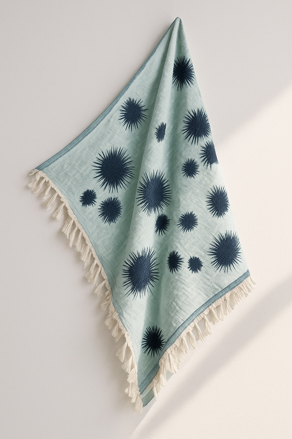Sea Urchin Turkish Fouta – Sea Green