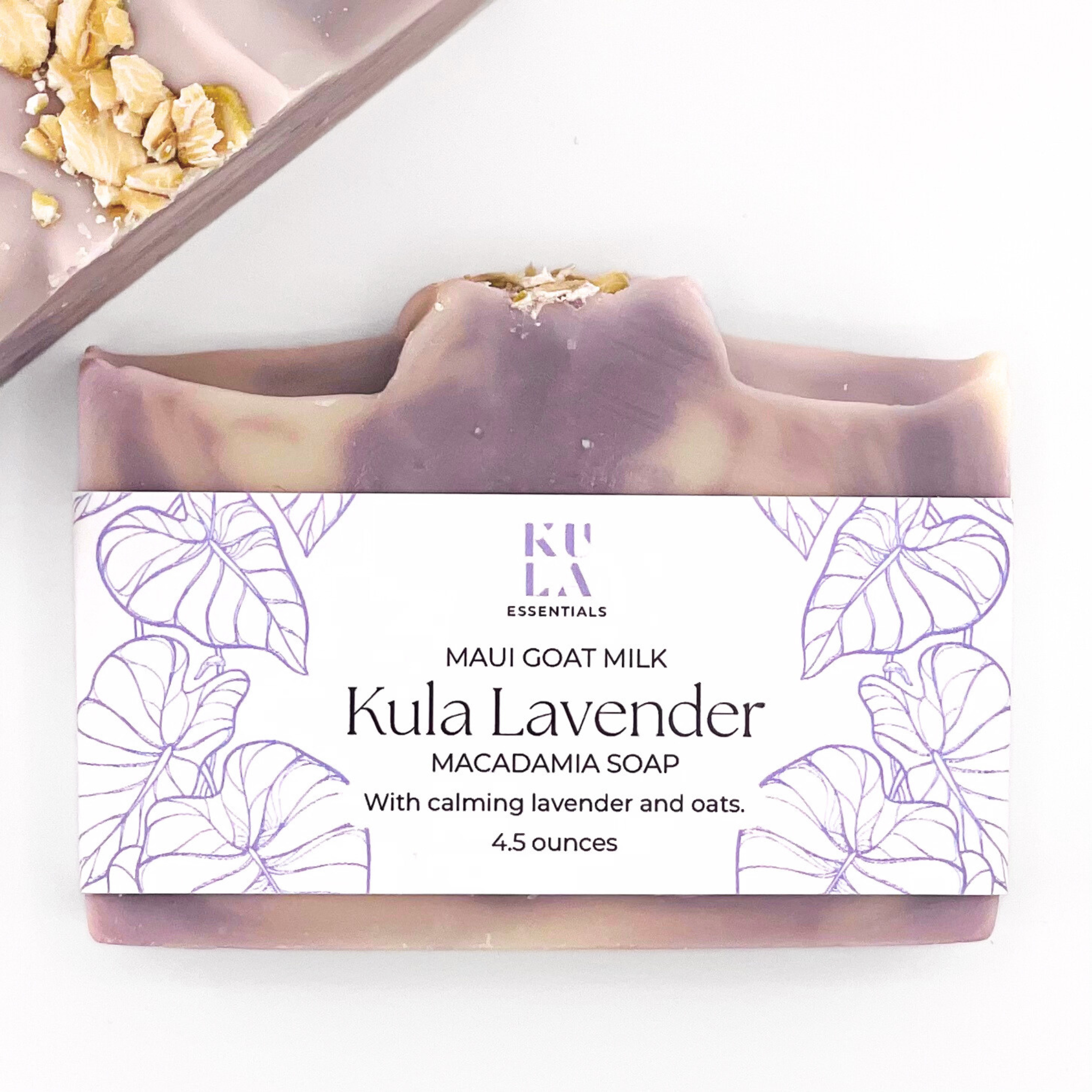 Maui Goat Milk Macadamia Soap - Kula Lavender