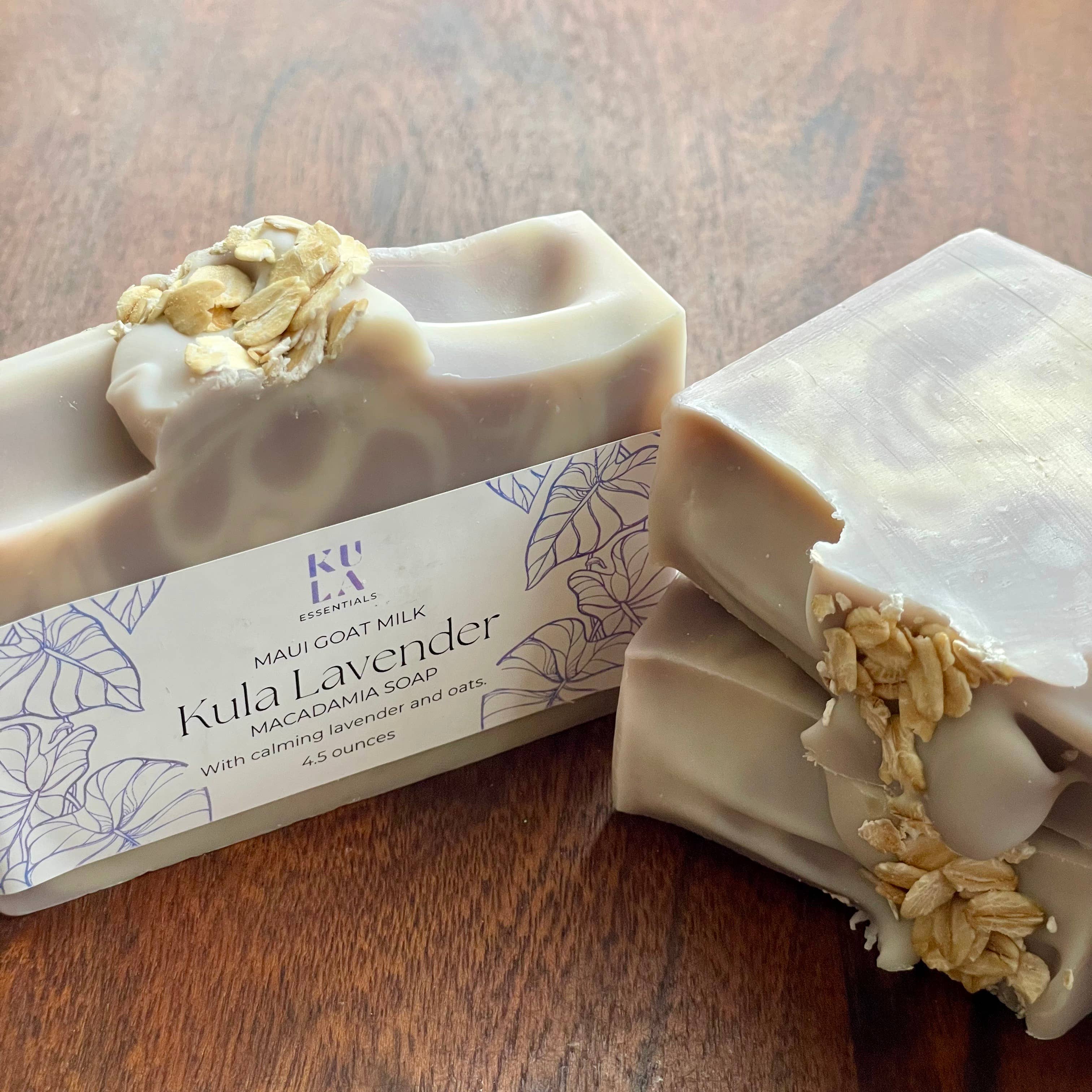 Maui Goat Milk Macadamia Soap - Kula Lavender