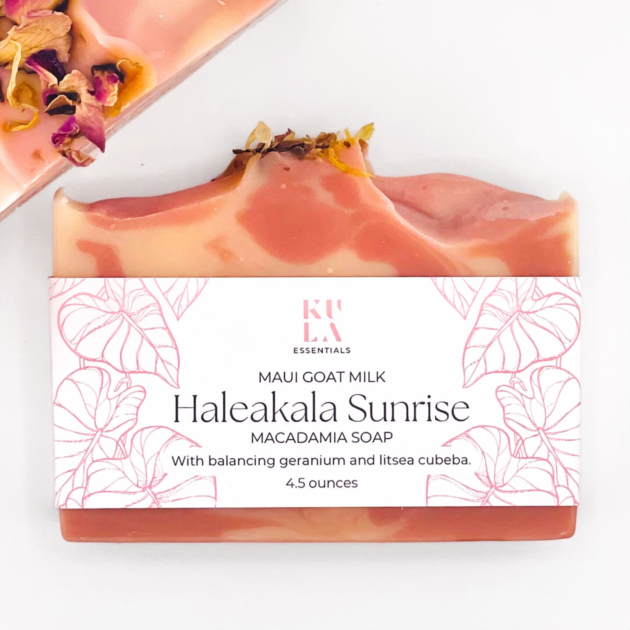 Maui Goat Milk Macadamia Soap - Haleakala Sunrise