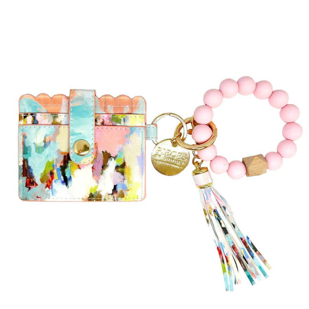Brooks Avenue Keychain Wristlet Wallet - Salt & Loom