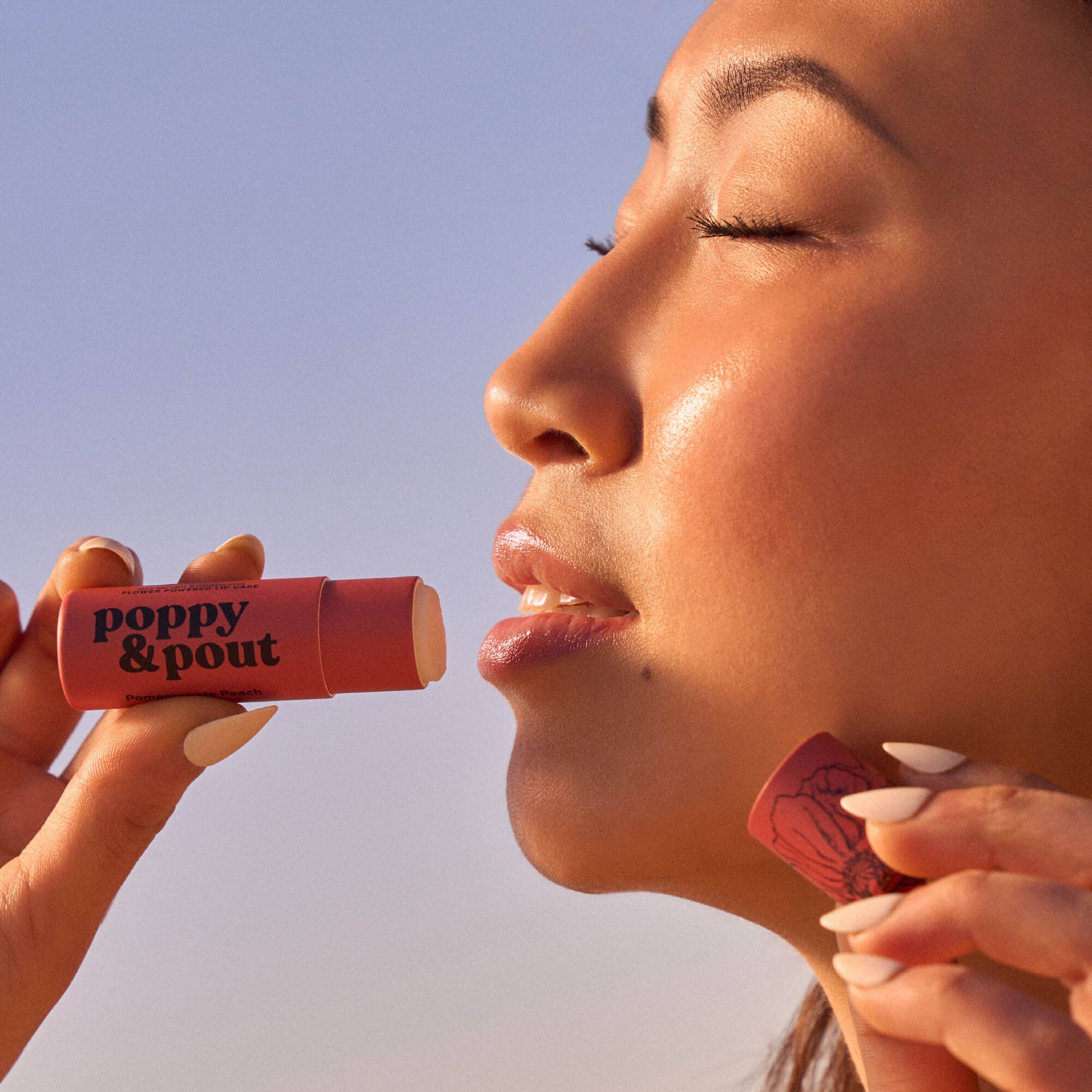 Lip Balm, Pomegranate Peach - Salt & Loom