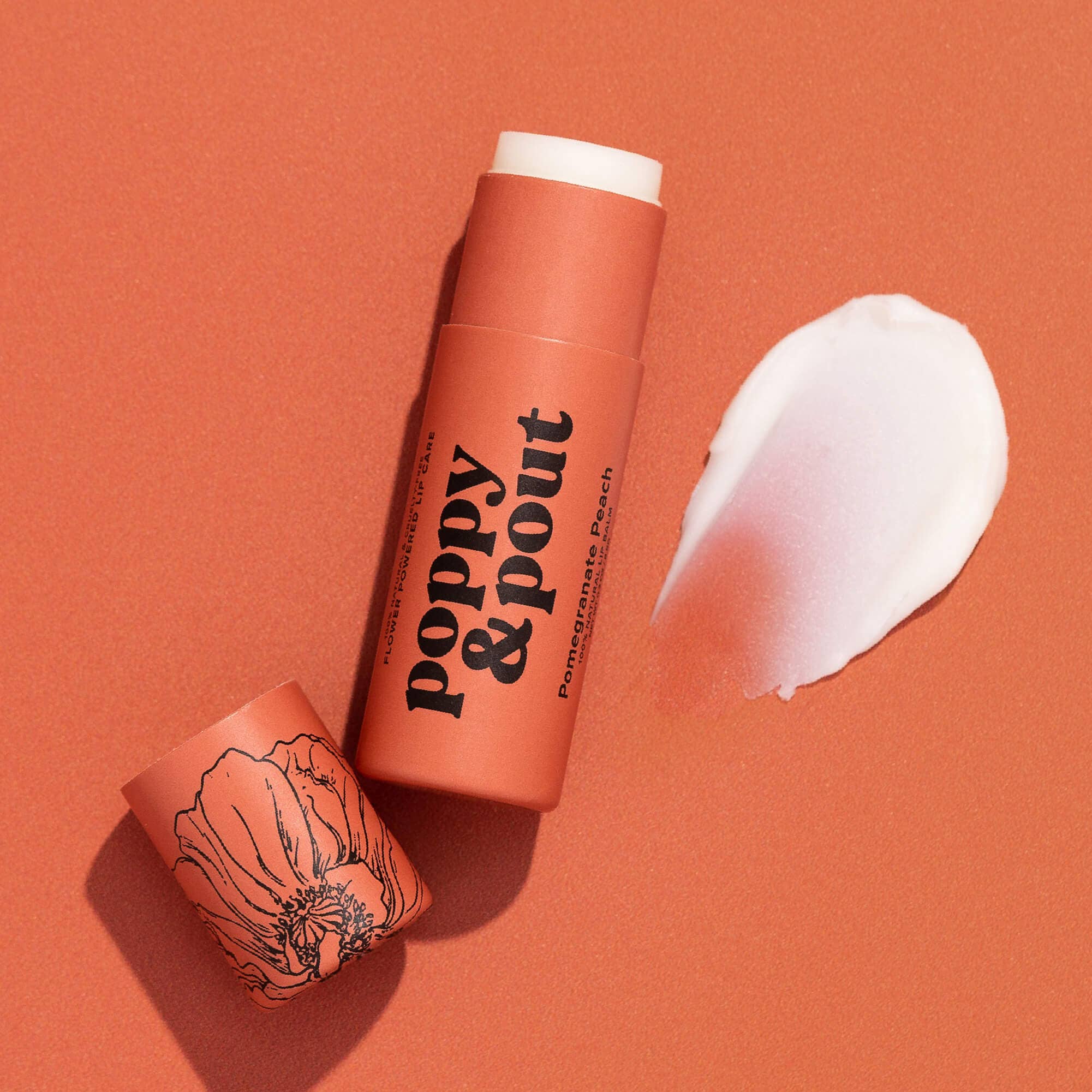 Lip Balm, Pomegranate Peach - Salt & Loom