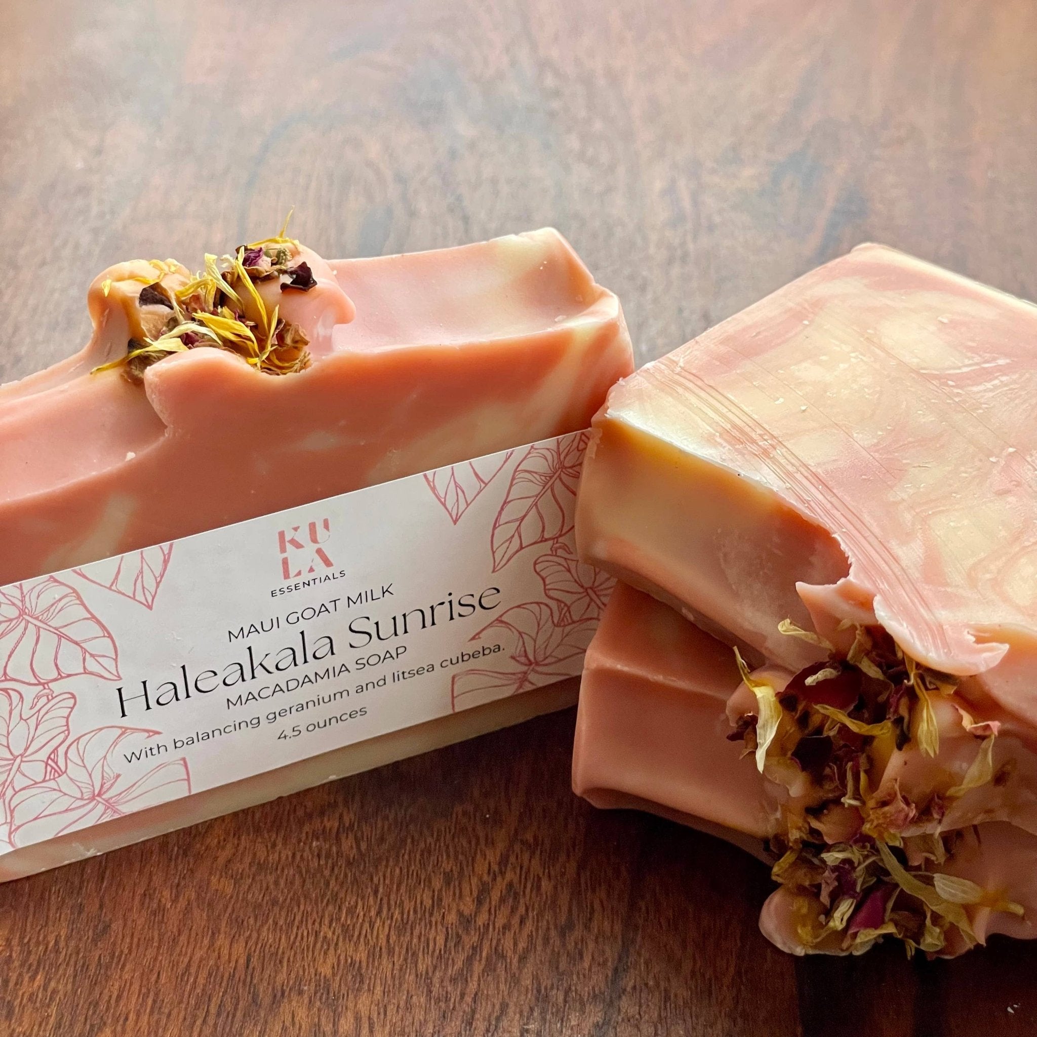 Maui Goat Milk Macadamia Soap - Haleakala Sunrise - Salt & Loom