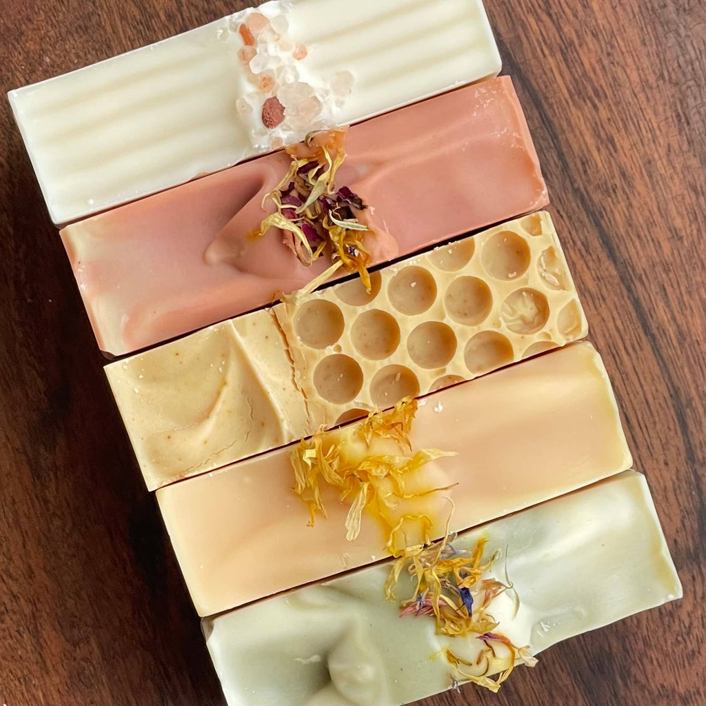 Maui Goat Milk Macadamia Soap - Hawaiian Honey (Unscented) - Salt & Loom