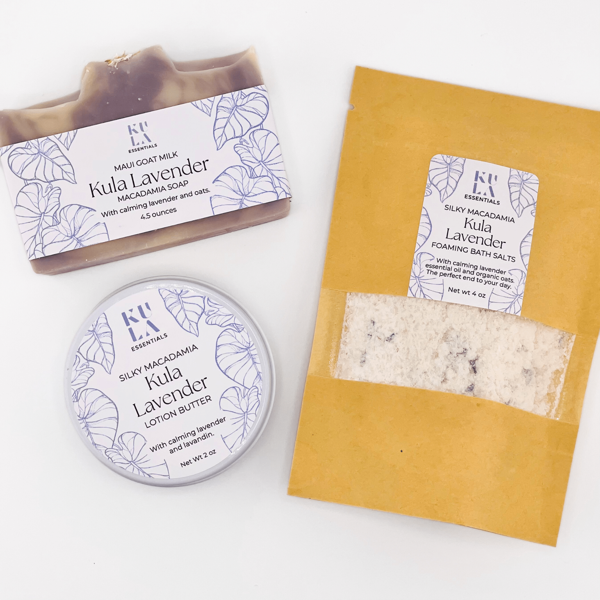 Maui Goat Milk Macadamia Soap -  Kula Lavender - Salt & Loom