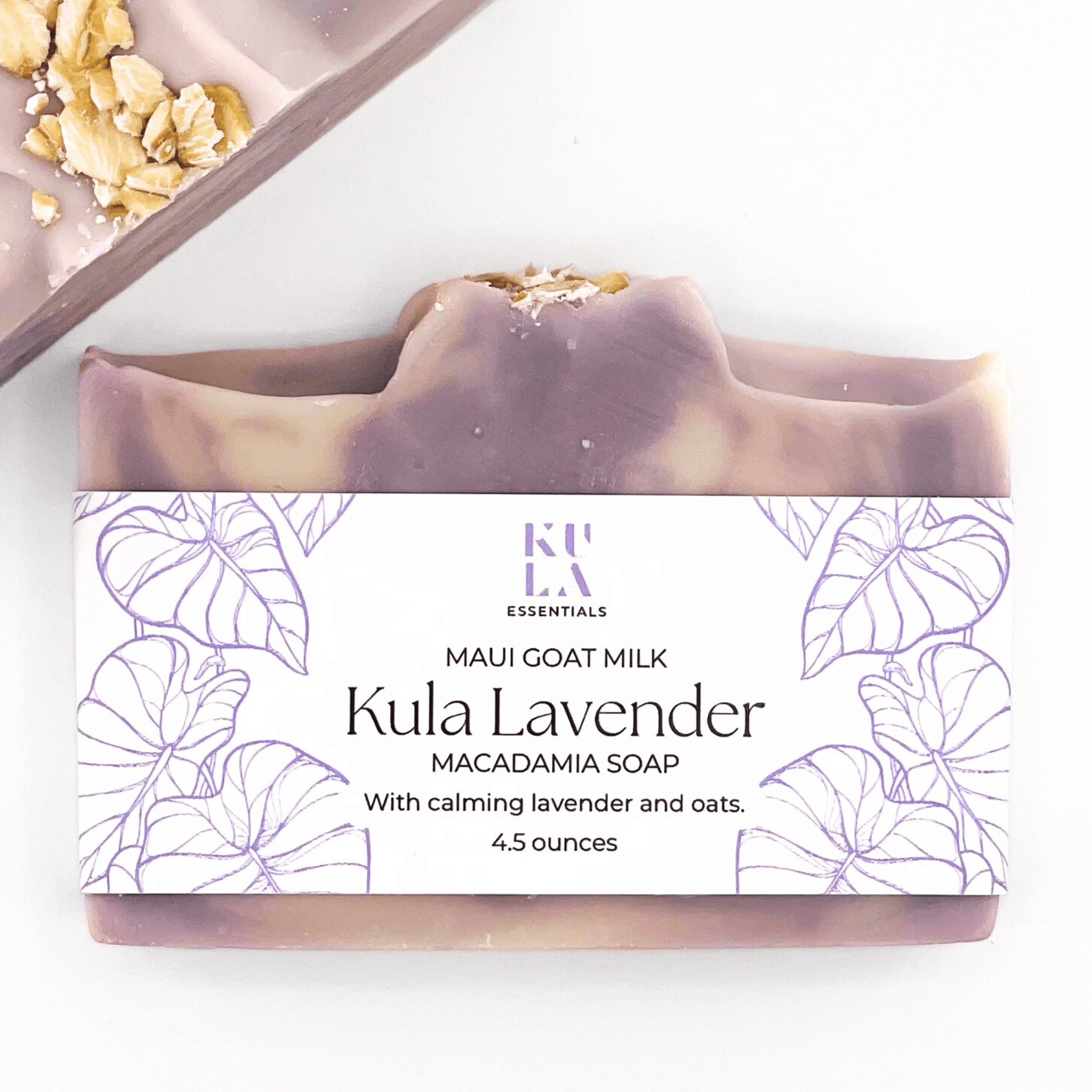 Maui Goat Milk Macadamia Soap -  Kula Lavender - Salt & Loom