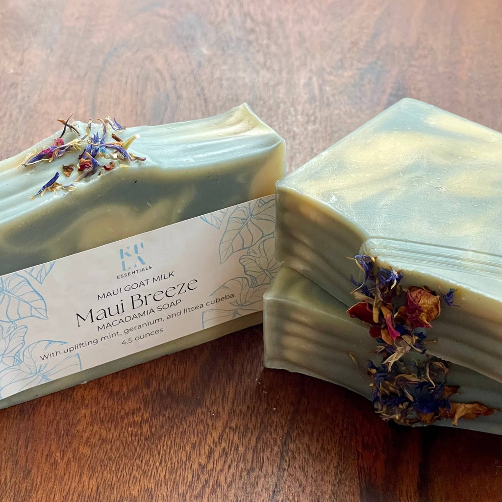 Maui Goat Milk Macadamia Soap -  Maui Breeze - Salt & Loom