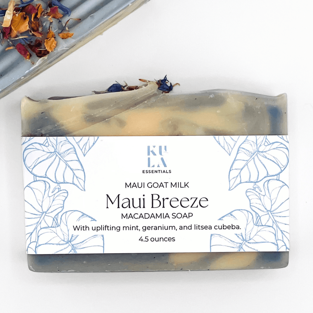 Maui Goat Milk Macadamia Soap -  Maui Breeze - Salt & Loom