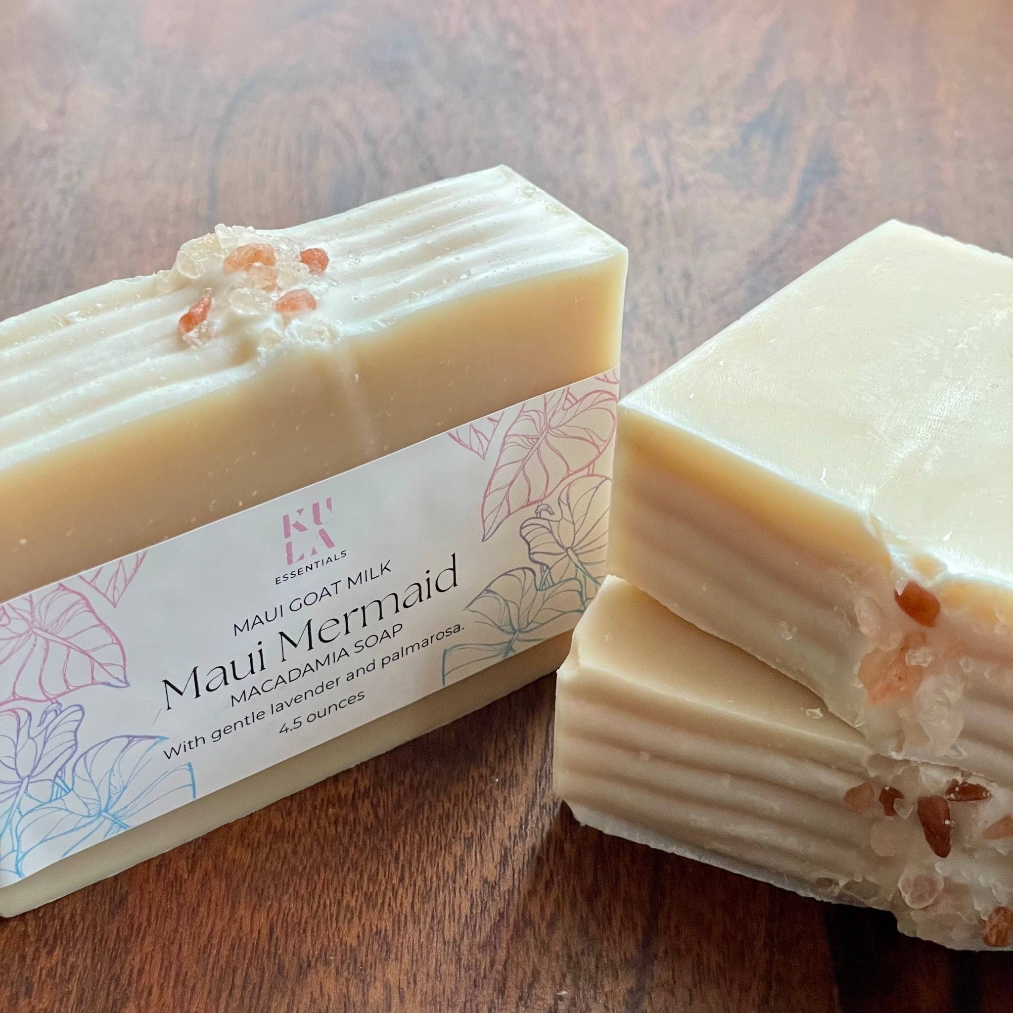 Maui Goat Milk Macadamia Soap -  Maui Mermaid - Salt & Loom