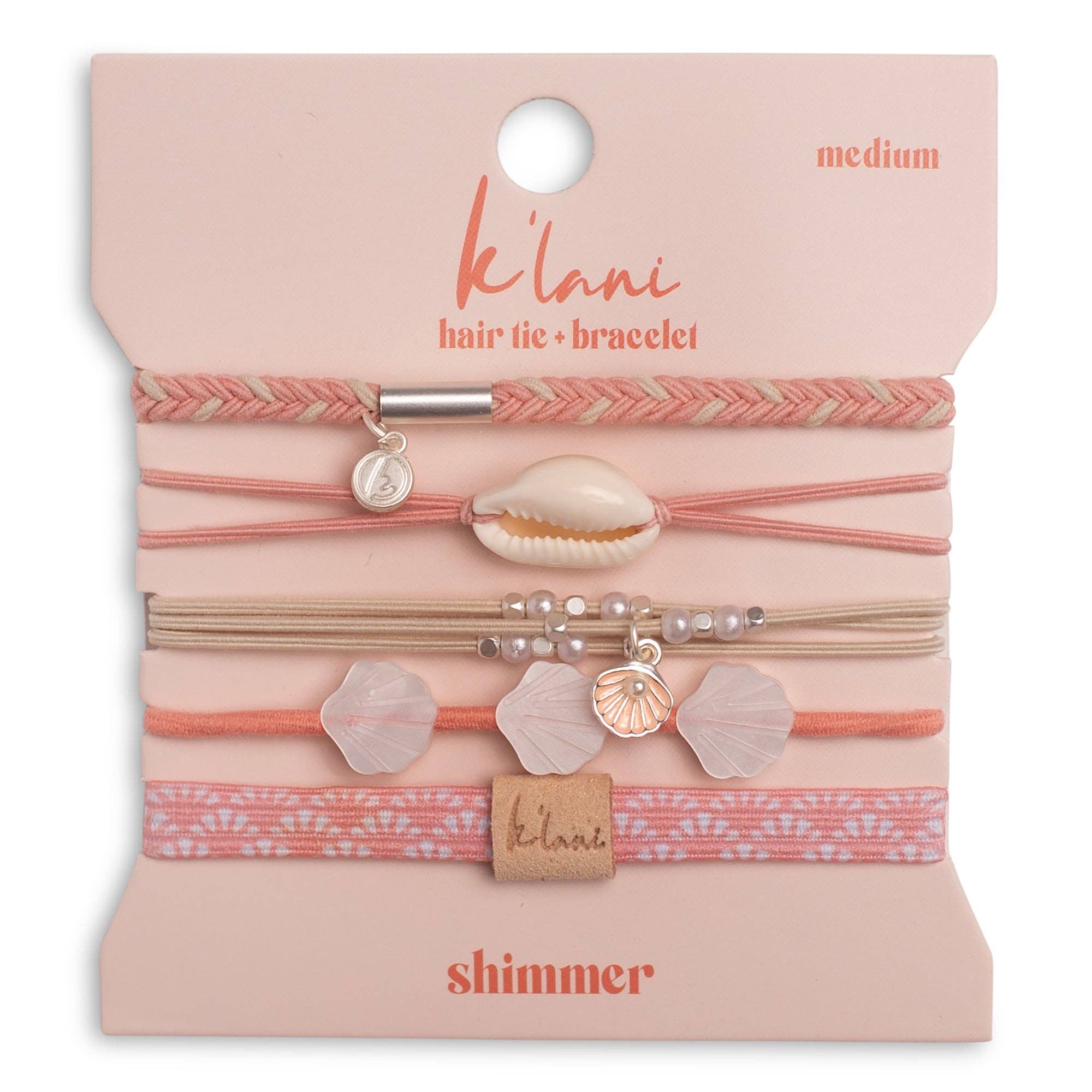 Shimmer Hair Tie Bracelets - Salt & Loom
